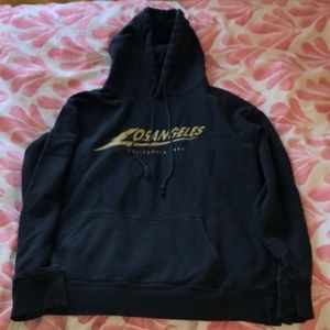 Brandy Melville Los Angles Lightning Hoodie